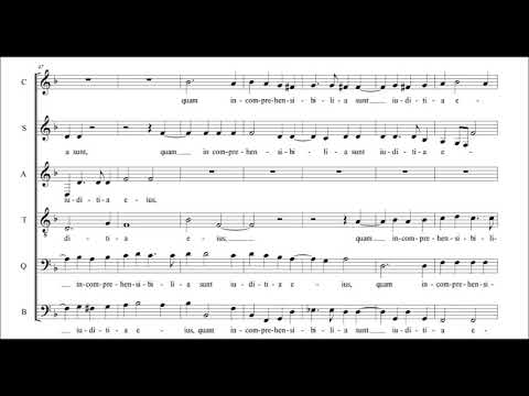 Giaches de Wert - O altitudo divitiarum