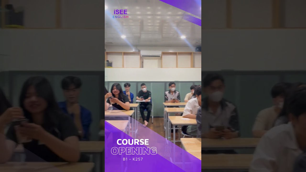 KHAI GIẢNG LỚP B1 K257