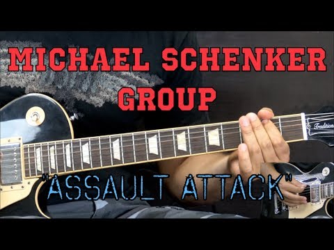 Michael Schenker Group - Assault Attack - Rock Guitar Lesson (w/Tabs)