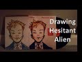 Drawing the Hesitant Alien album cover 