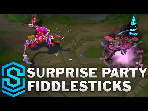 Surprise Party Fiddlesticks Skin Spotlight - Pre-Release - League of Legends