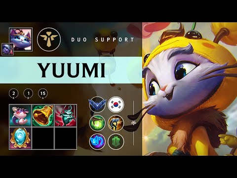 Yuumi Support vs Rakan - KR Diamond Patch 25.24