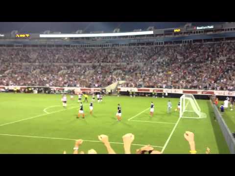 Landon Donovan's 2nd goal of the US vs Scotland match