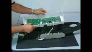 Removing the main control board and user interface from a Maytag Epic Z front-load washer