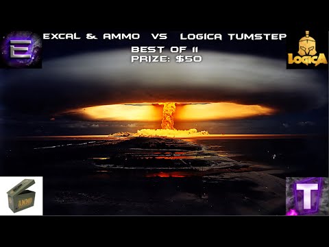 LIVE: $50 2v2 Challenge (Excal/Ammo vs. Logica Tumstep)