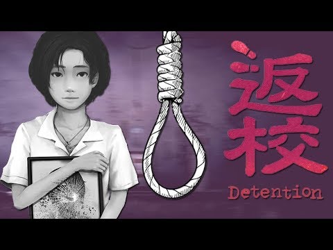 Detention Gameplay - Asian Horror Story Game  -  Full Game Walkthrough Gameplay & Ending - PC