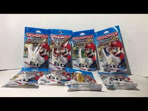 Monopoly Gamer Power Packs Unboxing - PowerRider