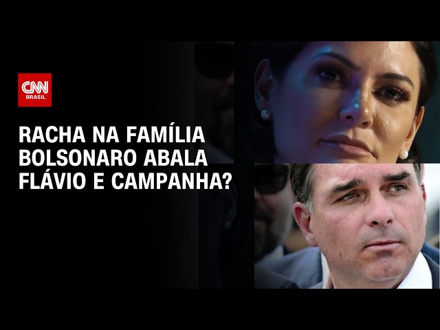 Racha na família Bolsonaro: críticas de Michelle fragilizam Flávio? Veja análise de William Waack