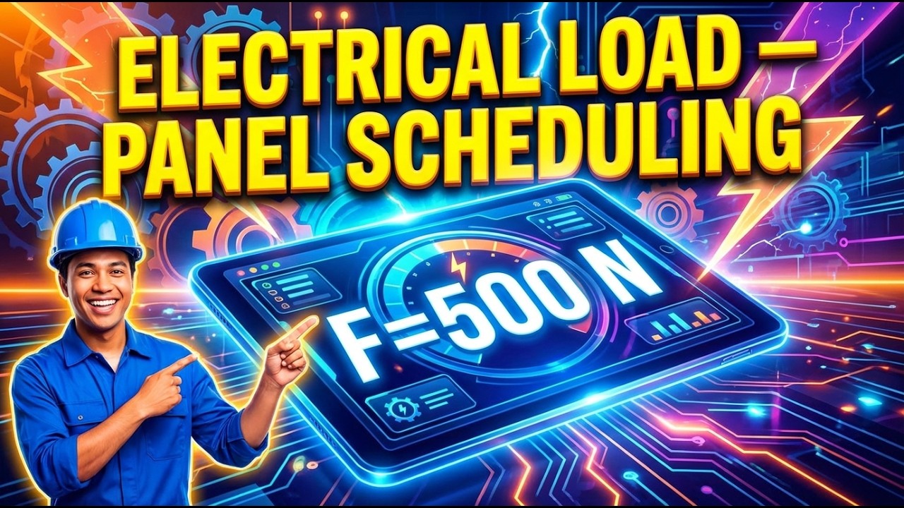 Electrical Load Calculator — Panel Scheduling