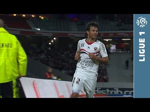 Goal Dario CVITANICH (45') - LOSC Lille - OGC Nice (0-2) - 2013/2014