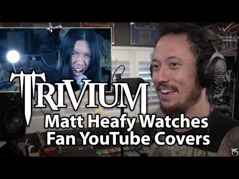 TRIVIUM's Matt Heafy Watches Fan YouTube Covers