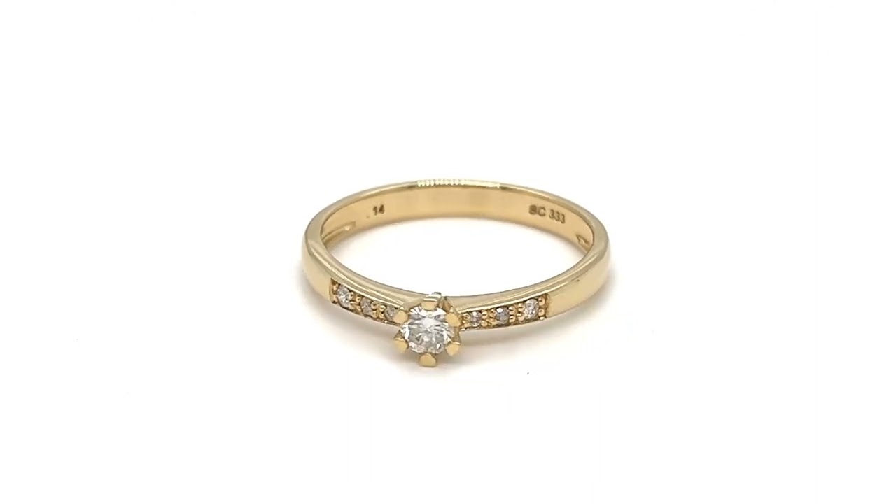 Vida Darling ring 0,10 +0,04 H-W/P1 8 kt