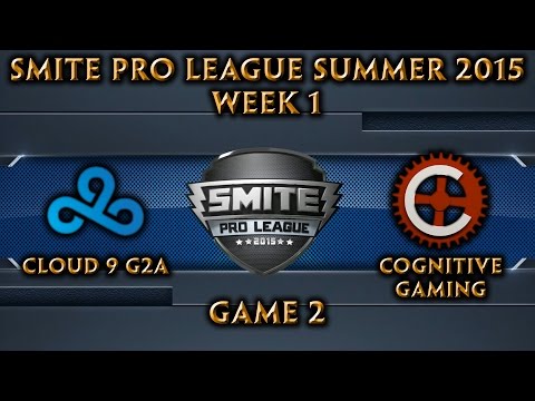 SPL: NA Week 2 - Cloud 9 vs. Cognitive Gaming Game 2