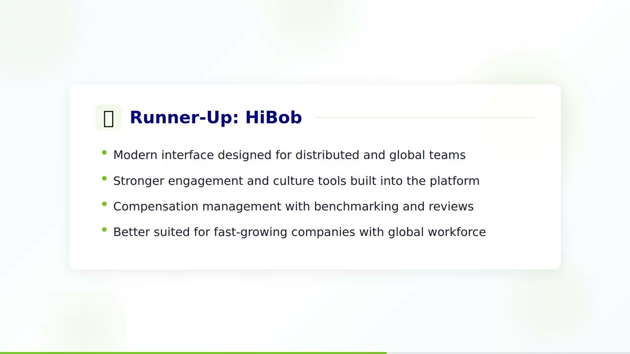 Best BambooHR Alternatives