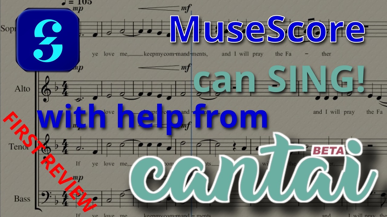 Lyrics playback in MuseScore? | Cantai first test review