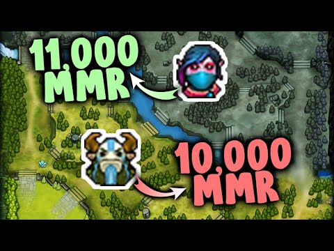 Difference between 11,000 MMR and 10,000 MMR on mid