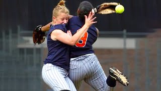 PLAYERS COLLIDE! | BASEBALL & SOFTBALL FAILS