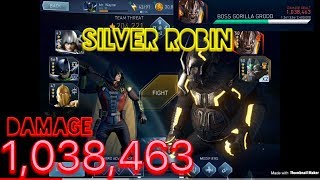 Injustice 2 mobile silver robin for raids 😎