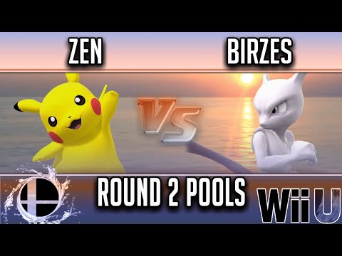 Smash'N'Splash 4  Round 2 Pools -  Zen (Pikachu) vs  Birzes (Mewtwo)