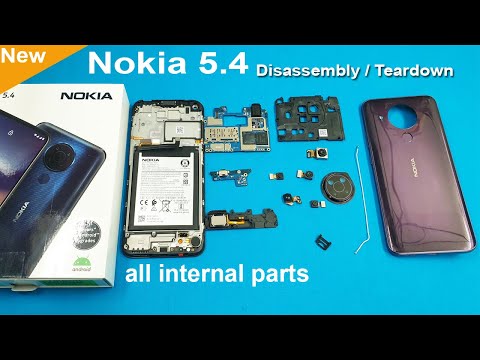 Nokia 5.4 Disassembly / Nokia 5.4 Teardown || How to open Nokia 5.4 Back Panel