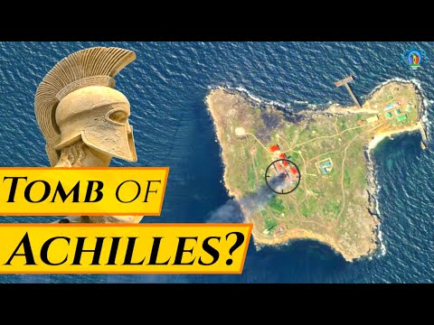 Snake Island, Ukraine: Tomb of Achilles