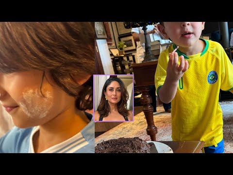 Mother's Day 2024: Kareena Kapoor Khan bakes cake with Taimur and Jeh; see PICS
