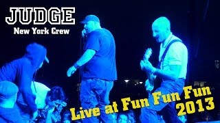 Judge - New York Crew at Fun Fun Fun Fest 2013 [LIVE]