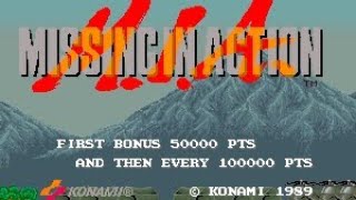 M.I.A (Missing In Action) Longplay || Mame Arcade Test Play Game Retro Game