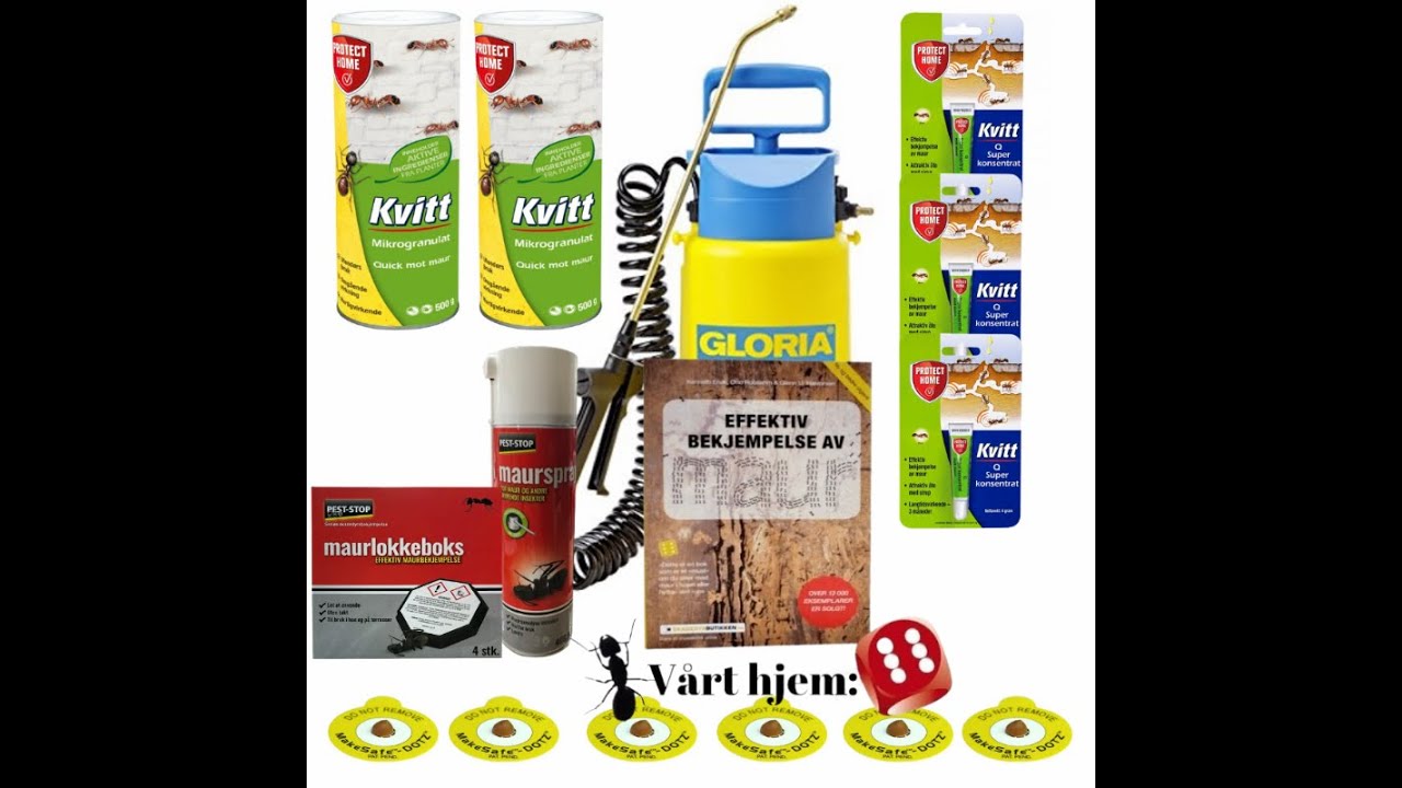 Maurpakke - TOTAL - Det perfekte valget! bekjempelse av maur