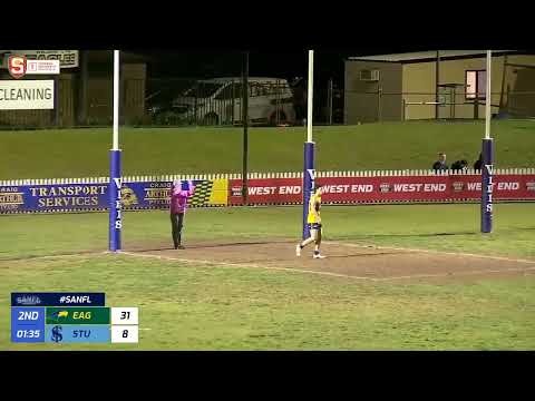 Sturt's Loch Rawlinson kicks two classy checkside goals - Rd 16 Torrens University SANFL U18s