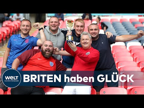 K.O. FÜR DEUTSCHE FANS: Delta-Variante - Wembley wird zur Corona-Sperrzone | WELT Hintergrund