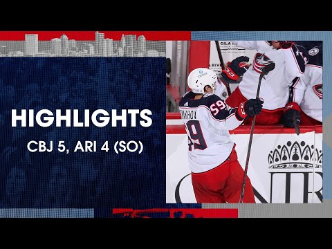 Highlights: CBJ 5, ARI 4 (SO)