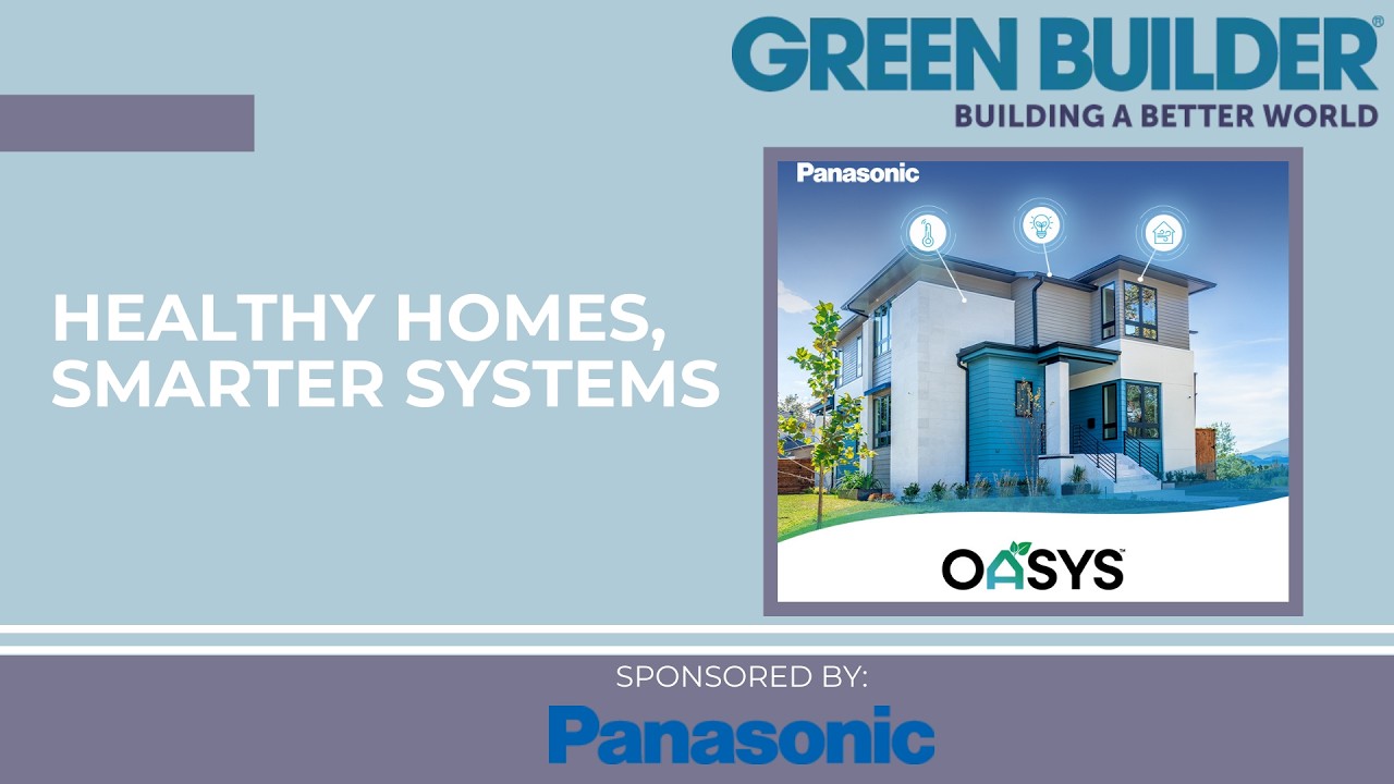 Healthy Homes, Smarter Systems: Wellness, IAQ, and the OASYS House Case Study