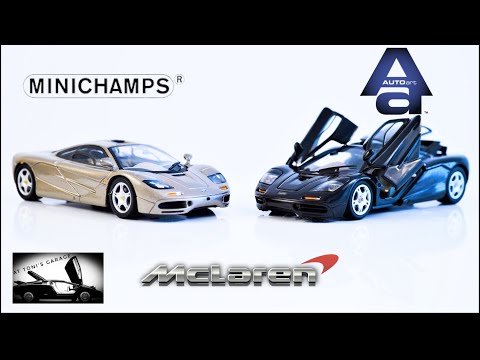 VERSUS - McLAREN F1 -  AUTOart VS Minichamps 1/43