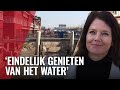 Bewoners Houthaven blij dat grachten worden gevuld na vijf jaar