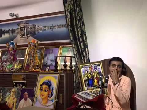 Hindi Katha Grihastha Ashram Duty and Radha Kund Glories