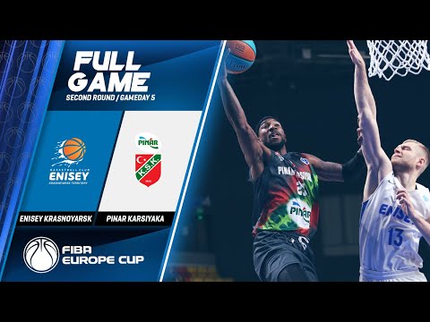 Enisey Krasnoyarsk v Pinar Karsiyaka - Full Game - FIBA Europe Cup 2019-20