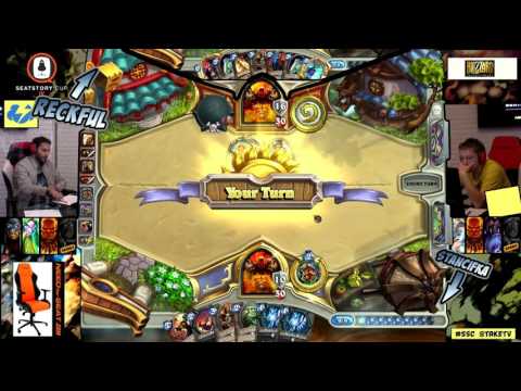 Reckful vs Stancifka Control Warrior Battle - Full Match -