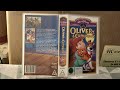 Opening Closing To Oliver Company Walt Disney Home Entertainment VHS New Zealand 2001 RUL