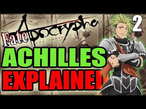 Achilles / Rider of Red Explained Part 2 - Fate Apocrypha | Abilities & Noble Phantasms
