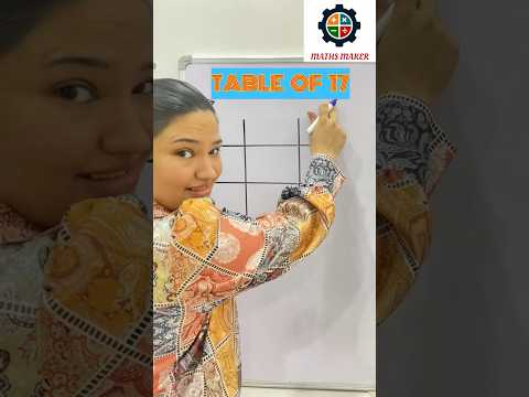 ❤️Easy Trick to Learn Table of 17/Multiplication Table of 17/Maths Tables/Pahada#shortsfeed #shorts