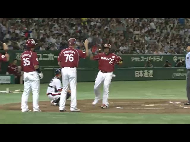 【3回表】キョウモカツワヨ!! イーグルス・ウィーラー 連勝を後押しする24号3ラン!! 2016/8/31 Bs-H