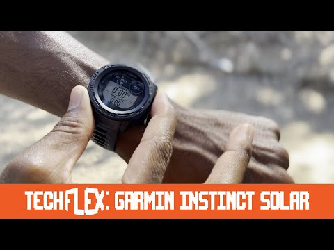 Tech Flex - An introduction to GPS Smartwatches by the Garmin Instinct Solar
