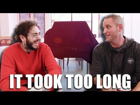 Post Malone FINALLY gets his Custom Beerbongs & Bentleys Gaming PC!