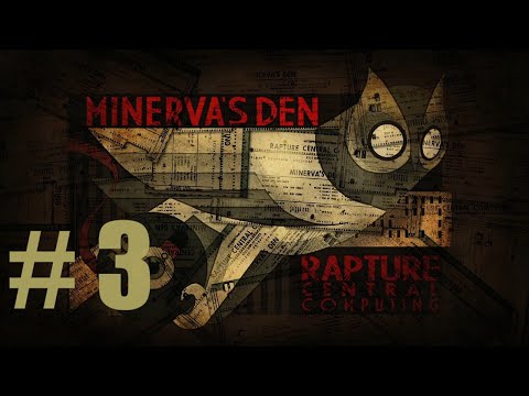 BioShock 2 Remastered Minerva's Den DLC - Hard Difficulty - Let's Play Part 3 (The End)