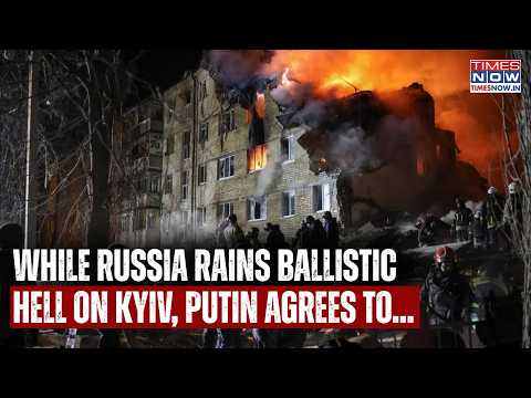 While Russia Rains Ballistic Hell On Kyiv, Putin Agrees To This Marking Big Shift In War| What Next?