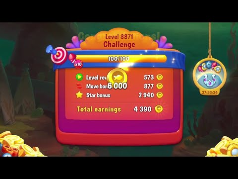 @Fishdom Win Strikes Level 8868 - Special Level 8871 Challenge