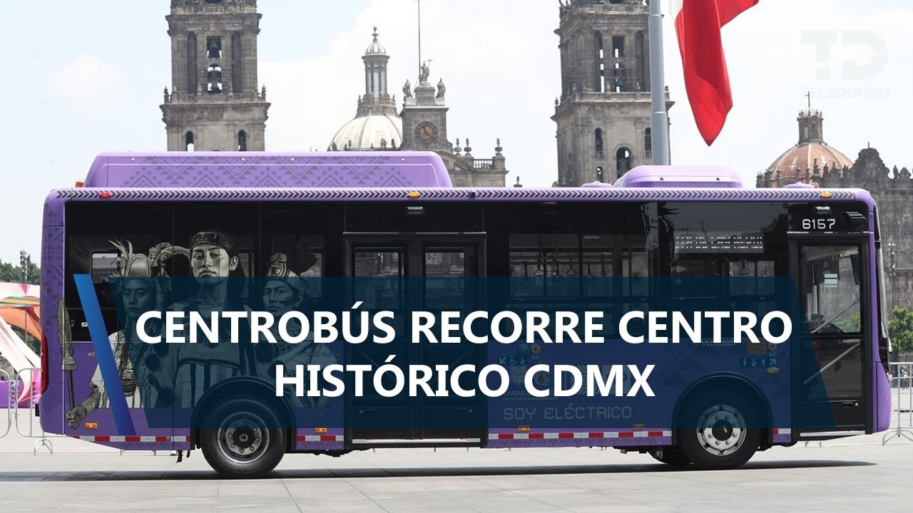 Esta es la ruta y horarios de Centrobus, nuevo sistema de transporte público en la CdMx
