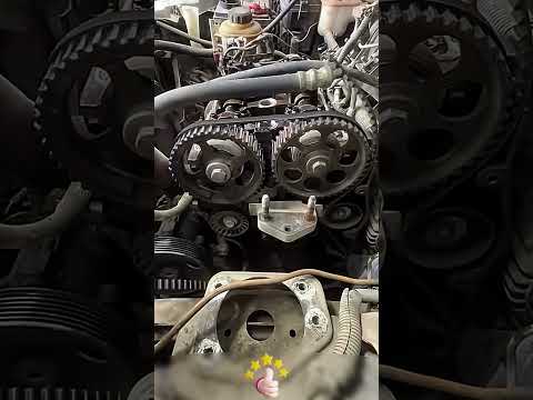 Misalignment - free timing belt replacement process