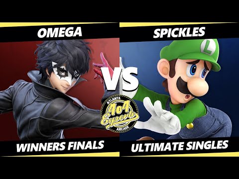 4o4 Smash Night 63 Winners Finals - omega (Joker) Vs. Spickles (Luigi) SSBU Ultimate Tournament
